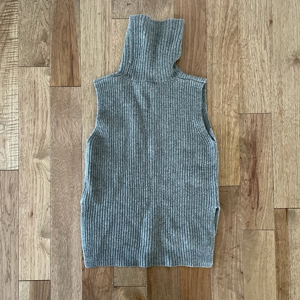 Madewell sleeveless wool turtleneck sweater XS - Picture 2 of 5